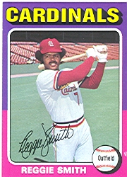 1975 Topps Baseball Cards      490     Reggie Smith